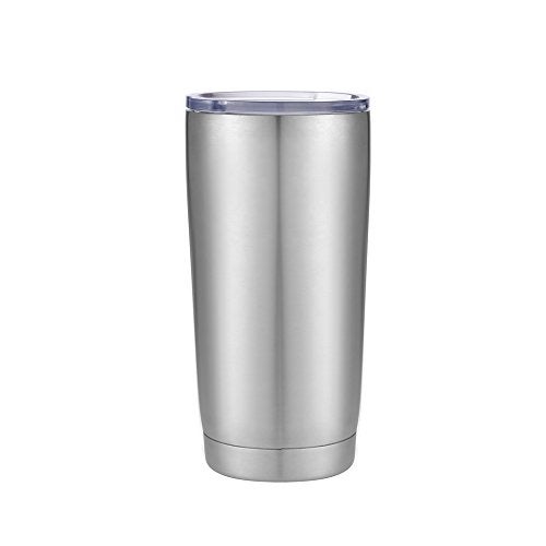 Gteller 20 oz Stainless Tumbler, Double Wall Stainless Steel Insulated Travel Mug for Keep Hot and Cool (Stainless steel) - Image 1