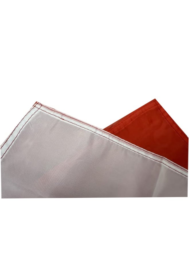 عاصفة علم روسيا من ستيورم Flag بمقاس 90x150 سم (3x5 أقدام) 100% بوليستر مع شبابيك نحاسية - Image 3