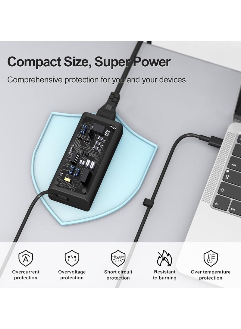 Max Power New Slim 65W Dell Laptop Charger USB C for Dell Latitude 5420 5520 7420 7430 7480 7490 Chromebook 3100 Dell XPS 13 9360 DA65NM190 LA65NM190 Type C Dell AC Adapter Power Cord - Image 5