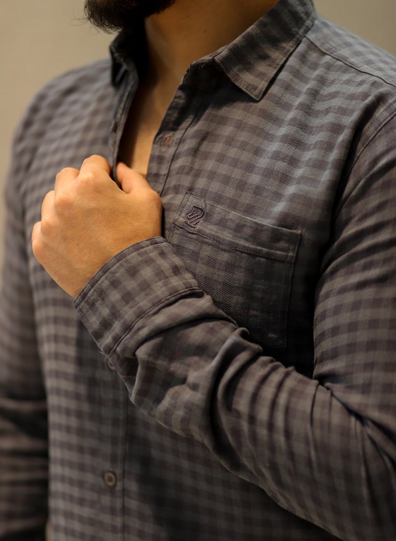 Levantino Patterned Men's Slim Fit Casual Shirt  - Image 2