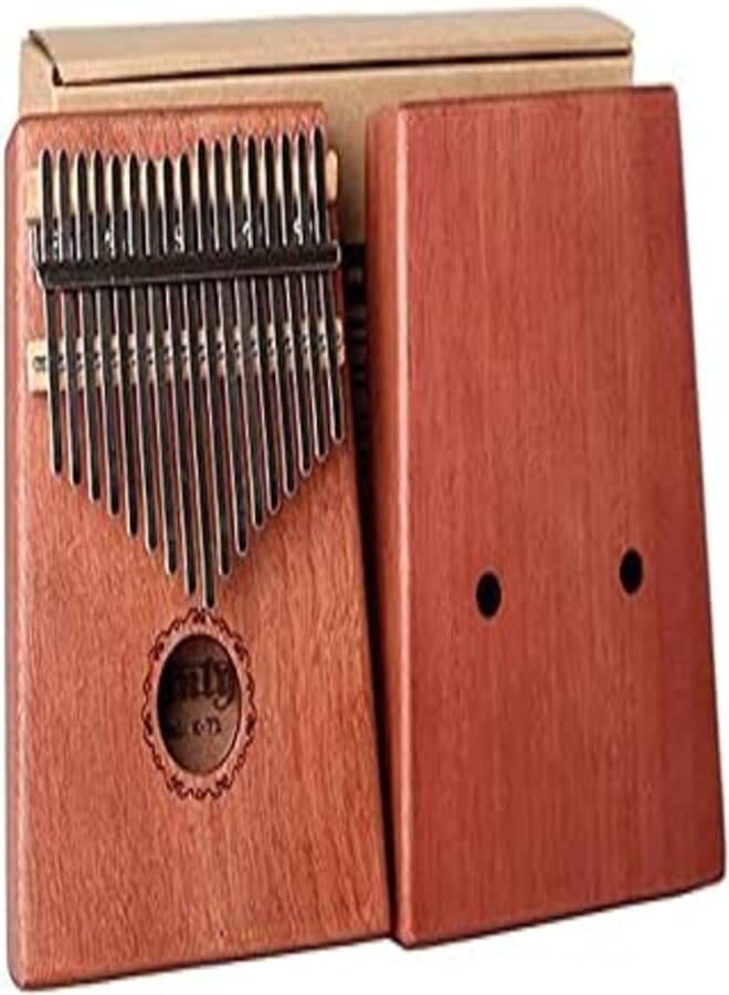 OR Kalimba 17 Keys Thumb Piano with Tune Hammer and Organizer Bag for Men, Women, Kids, Friends 