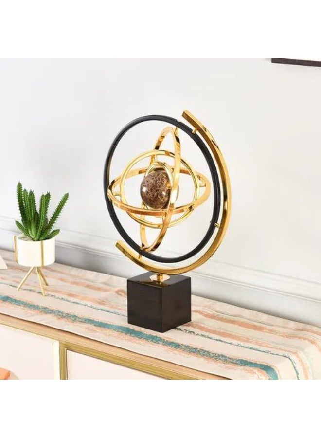 Modern Metal Figurines for Office Figurines Decor for Room Light Luxury Creative Design Household Sculptures for Hotel Lobby  - Image 5