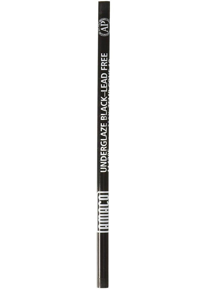 Amaco - Amaco Underglaze Decorating Pencil Black - Image 1