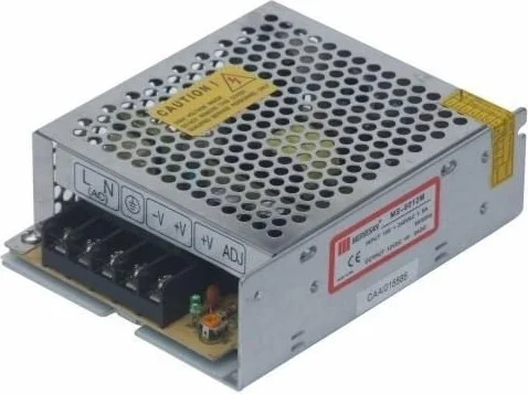 Mervesan MT-200-24 24 Vdc 8.3 Ampere Slim Metal Case Adapter