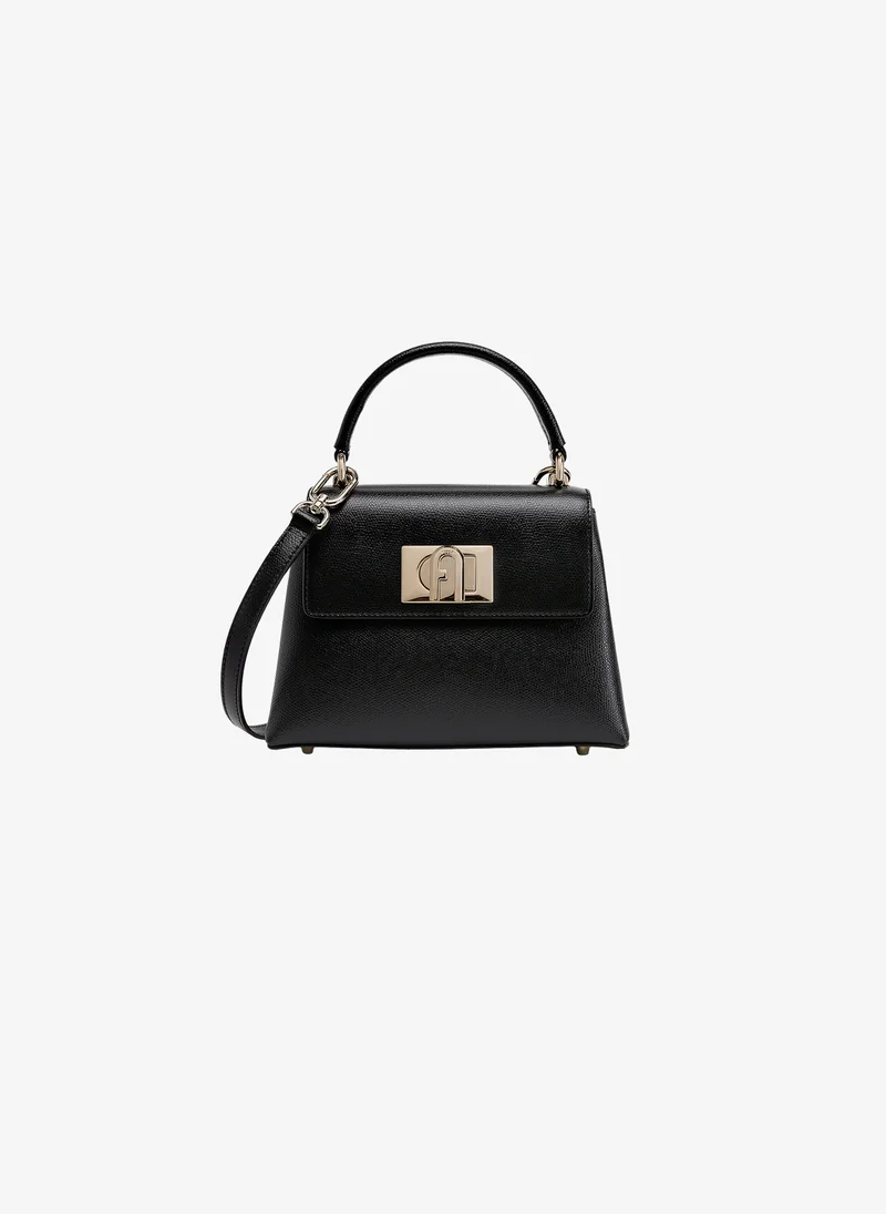 Furla 1927 Mini Top Handle Bag Nero Mini