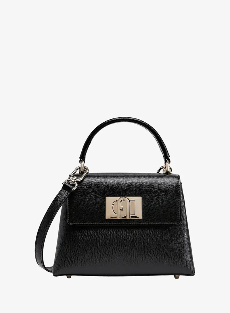 Furla 1927 Mini Top Handle Bag Nero Mini