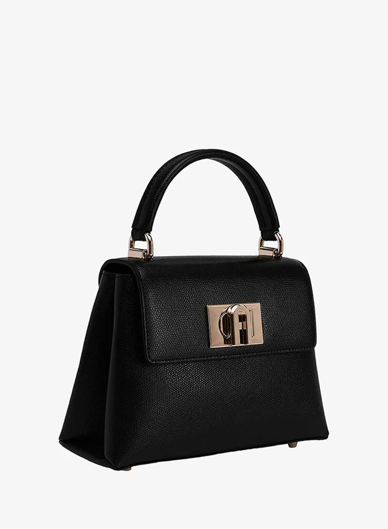 Furla 1927 Mini Top Handle Bag Nero Mini