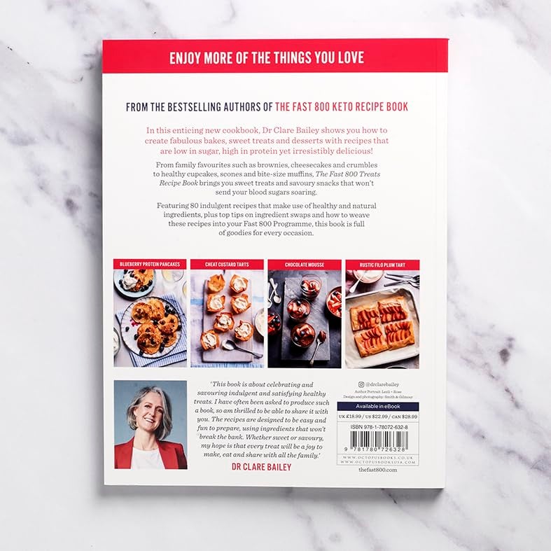 The Fast 800 Treats Recipe Book: Healthy and delicious bakes, savoury snacks and desserts for everyone to enjoy - Image 2