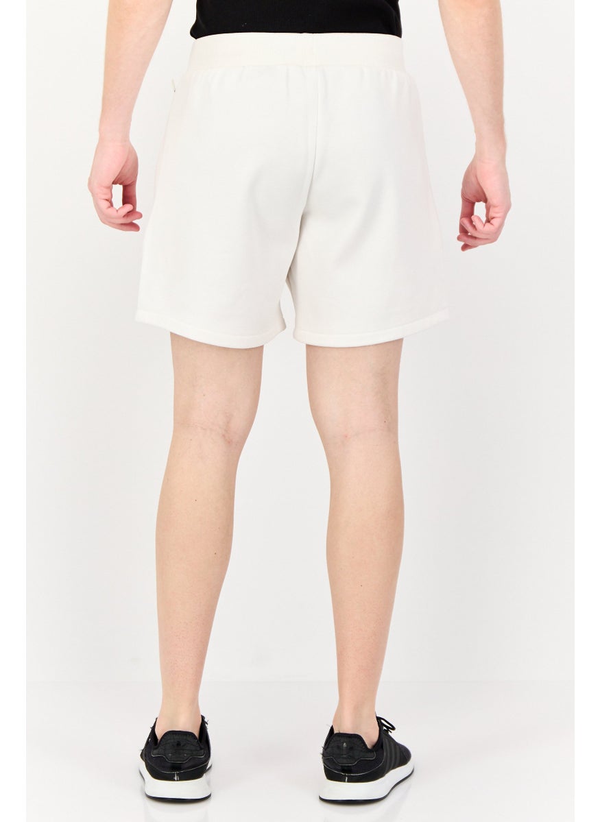 Adidas Men Sportswear Fit Training Short, White  - Image 3