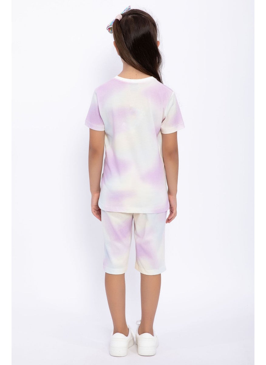 Disney FROZEN Batik Cream Girl's Capri Set  - Image 5