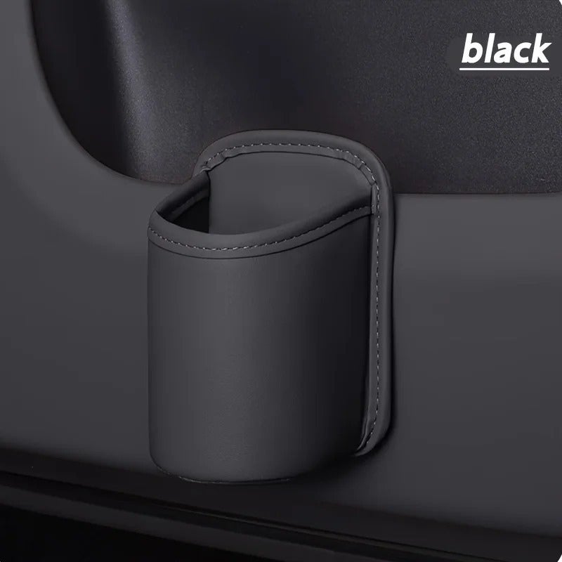 Faux Leather Car Cup Holder Organizer - Image 4