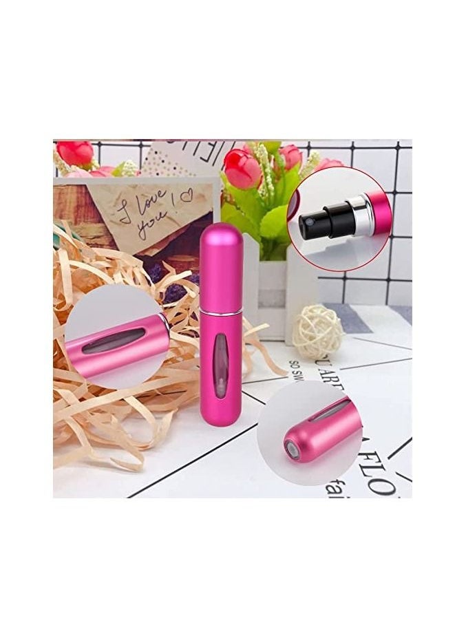 ORiTi - 6 PCS Refillable BottleTravel Size Atomizer Dispenser Pocket Purse Perfume On The Go Container Spray Bottles For Traveling 5ml - Image 1