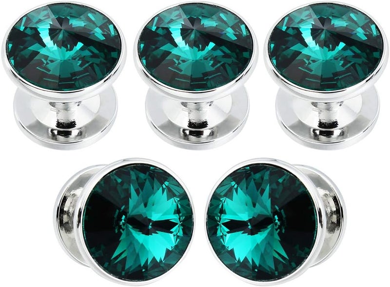 HAWSON Cufflinks for Men with 4/6 pcs Shirt Studs Set, Gift Box Packed, Mens Jewelry or Accessories for Wedding, Party, Anniversary, Birthday - Image 4