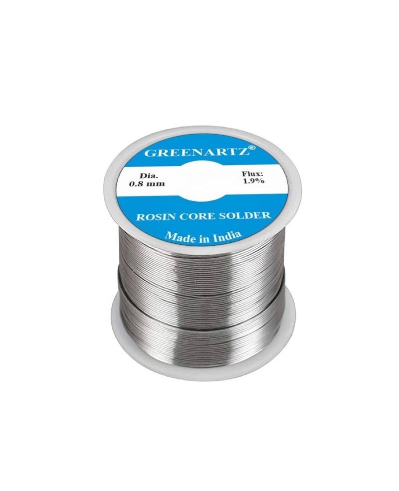 GREENARTZ 25g Solder Wire for Easy Soldering rosin core wire 1.9% flux 0.8mm diameter professional use - Image 4
