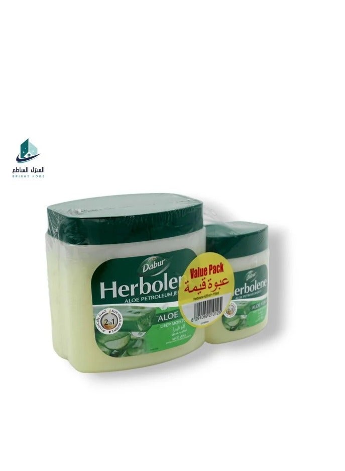 دابر طقم فازلين هيربولين مكون من عبوتين بحجم 425 مل + 115 مل 425+115ملليلتر - Image 2