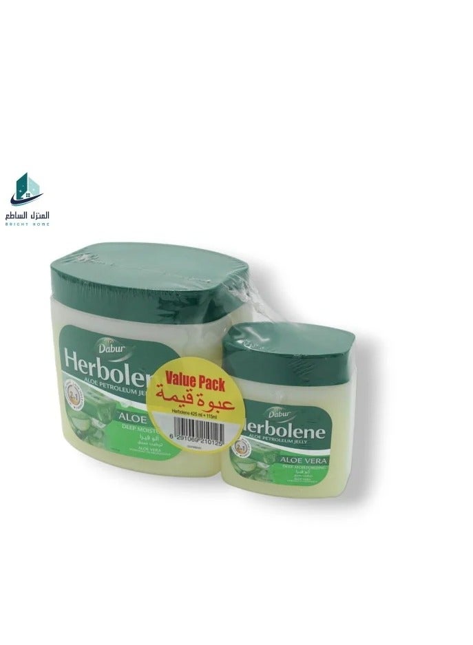 دابر طقم فازلين هيربولين مكون من عبوتين بحجم 425 مل + 115 مل 425+115ملليلتر - Image 3