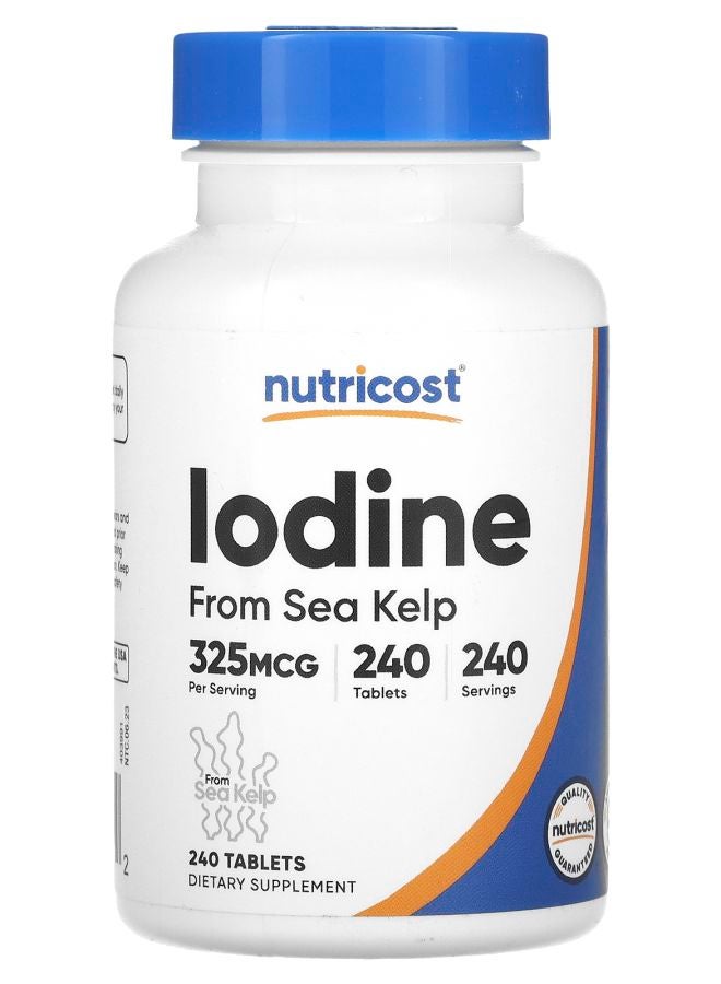 Iodine 325 mcg 240 Tablets