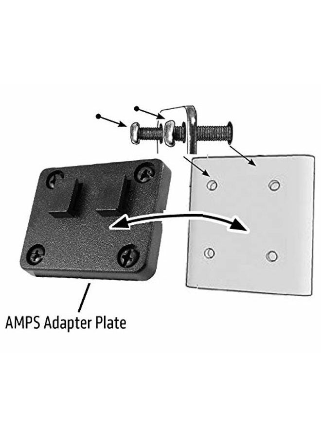 ChargerCity 25mm/1" inch Ball socklet to AMPs Connection Adapter + Dual T Plate for 1" inch Ball Connection Mount and Arkon Robust Series Mount (25mm-AMPS-2T) - Image 5
