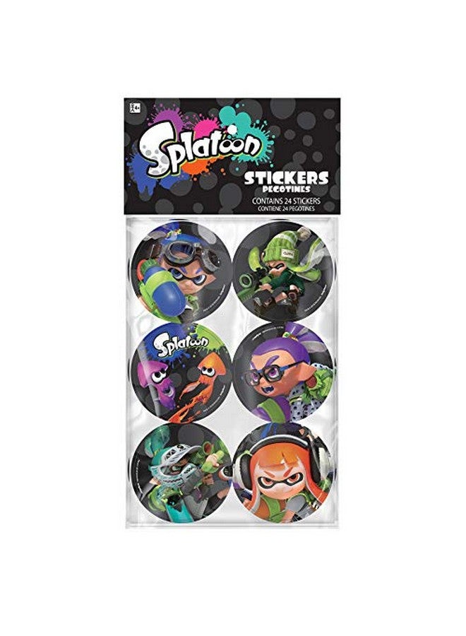 Amscan Splatoon® Sticker Badges 24 Pcs - Image 2
