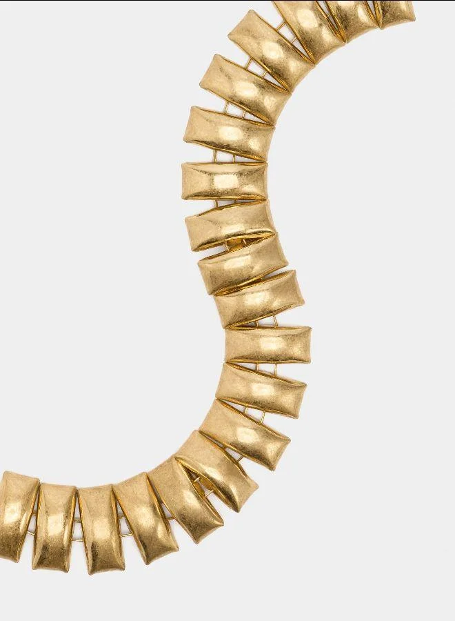 بارفوا سوار بمستطيلات ذهبية