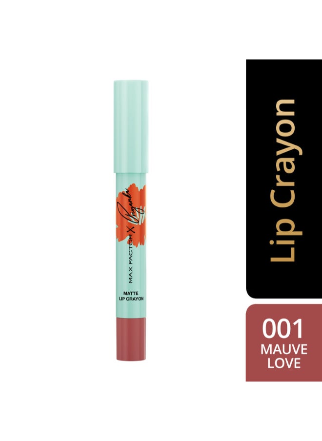 Max Factor X Priyanka Chopra Jonas Lip Crayon Stick - 001 - Mauve Love, 3g  - Image 2