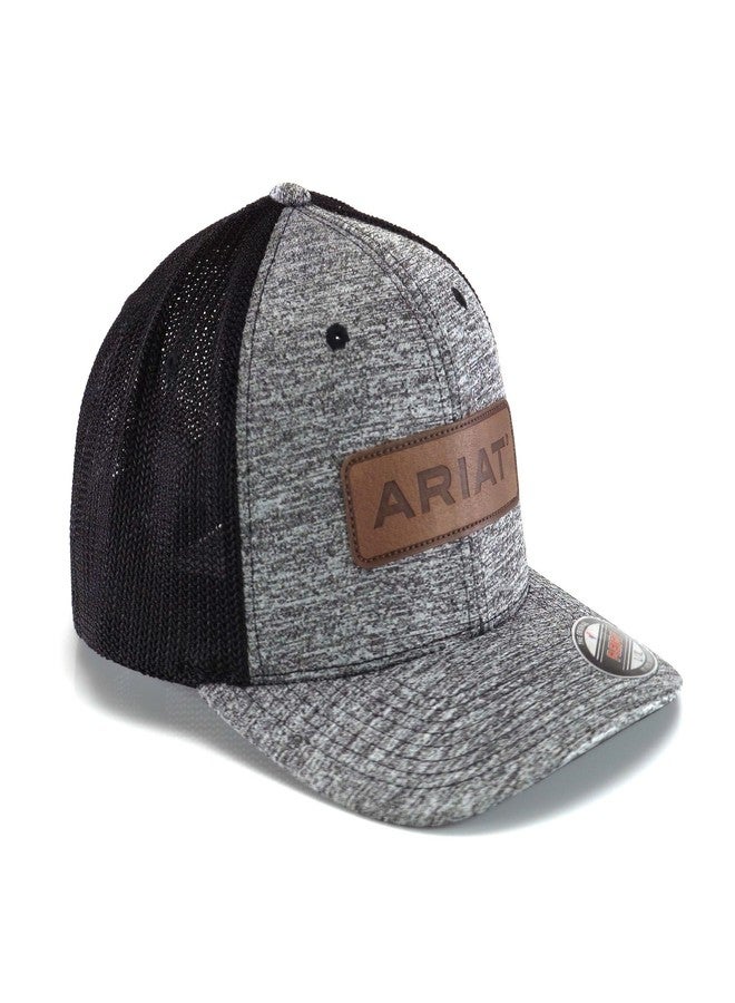 ARIAT Men's Box Logo Snapback Cap Gray Size L/XL R Us - Image 3