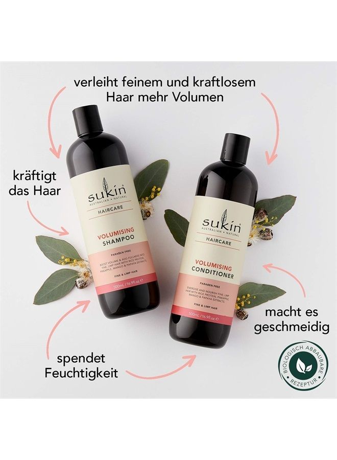 Sukin بلسم مكثف، للشعر الرقيق والضعيف، 16.9 أونصة سائلة (500 مل) - Image 2