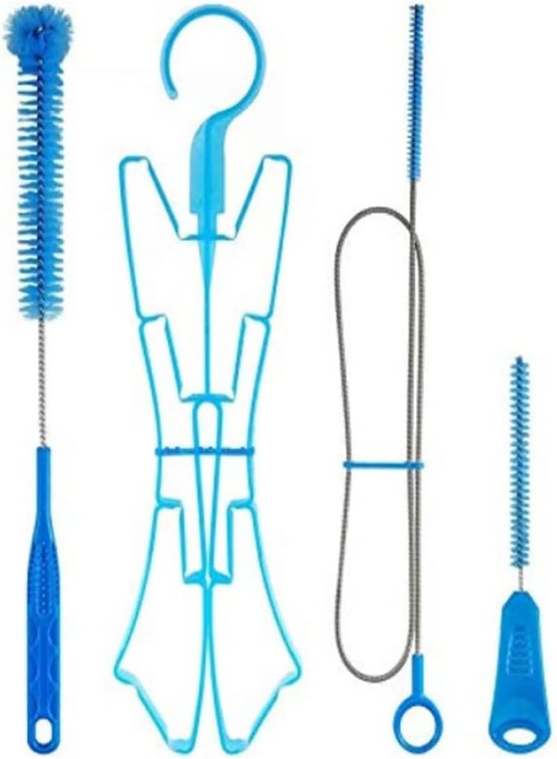 GGOOT Hydration Bladder Cleaning Kit Water Bladders Cleaner Set Flexible Long Brush for Hose Collapsible Frame Camping Equipment - Image 1