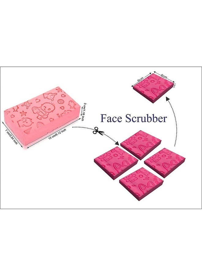 Elrinza Ultra Soft Exfoliating Sponge Spa Cellulite Face Scrubber for Women and Men Ultra Soft Exfoliating Sponge Face Scrubber for Women and Men - Image 4