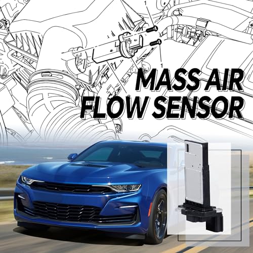 AdvanEX حساس تدفق الهواء AdvanEX 23262343 متوافق مع شيفروليه سيلفرادو/إكسبريس، بويك لاكروس، جي إم سي أكاديا، كاديلاك XT6، يحل محل 20787043 AFH70M-78 MAF - Image 2