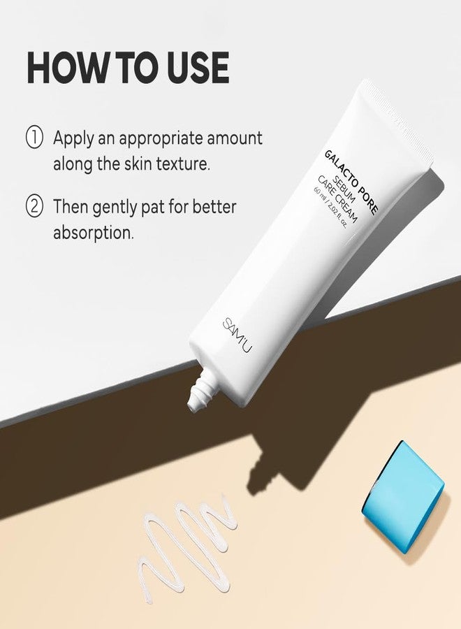 SAM'U Galacto Pore Cream Retinol Face Moisturizer for Hydration and Radiant Skin, with Niacinamide and Peptide, Korean Skincare for All Skin Types for men and women, 2.02 fl oz - Image 5