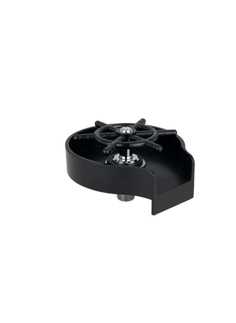 Generic Black Household Cup Washer Sink High Pressure Sprayer Automatic Faucet Coffee Shop Flusher 