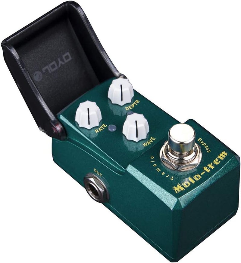 JOYO Tremolo Mini Pedal for Electric Guitar Effect - True Bypass Ironman Series (Molo-Trem JF-325) - Image 1