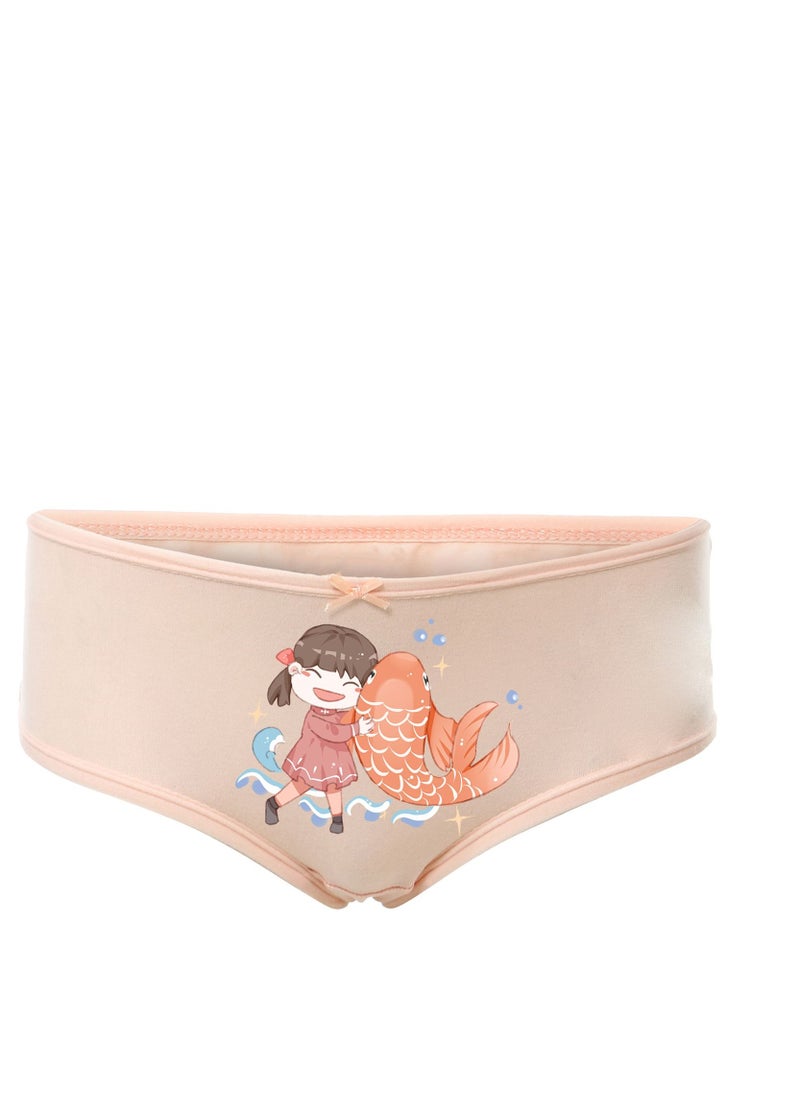 Mesery Mesery Bundle Of (3) Ultra Soft Hipster Panties - For Girls  - Image 2