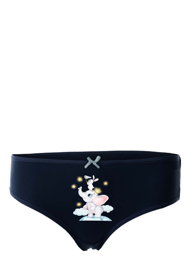 Mesery Mesery Bundle Of (3) Ultra Soft Hipster Panties - For Girls  - Image 4
