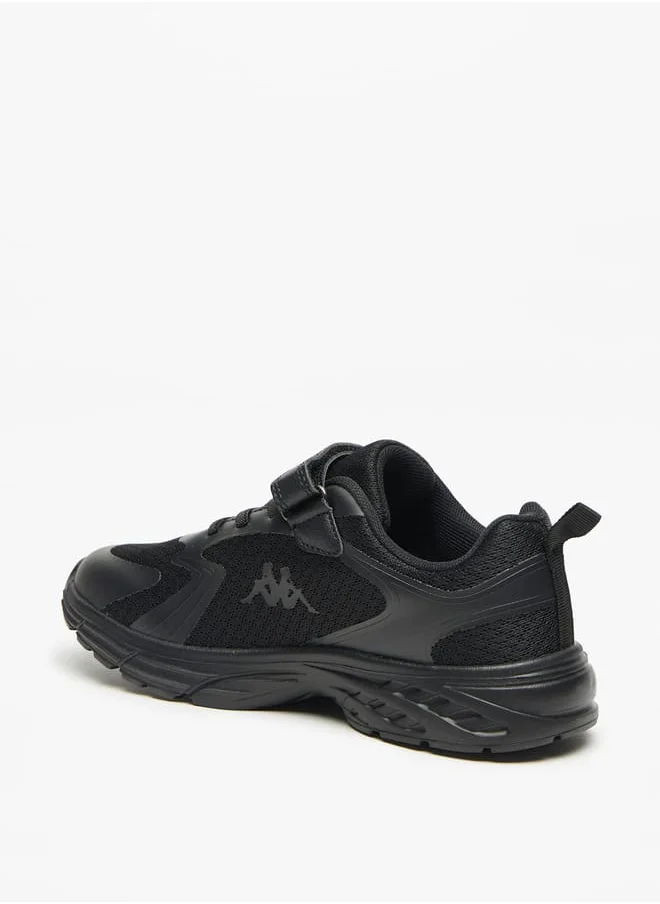 Kappa Boys Textured Sports Shoes With Hook And Loop Closure