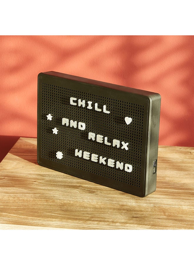 نيبمينينت طقم حروف مكون من 196 حرفاً مع صندوق مضيء لعرض الرسائل أسود - Image 3