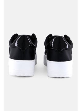 Juicy Couture Women Jc-Deja Lace Up On Casual Shoes, Black  - Image 2