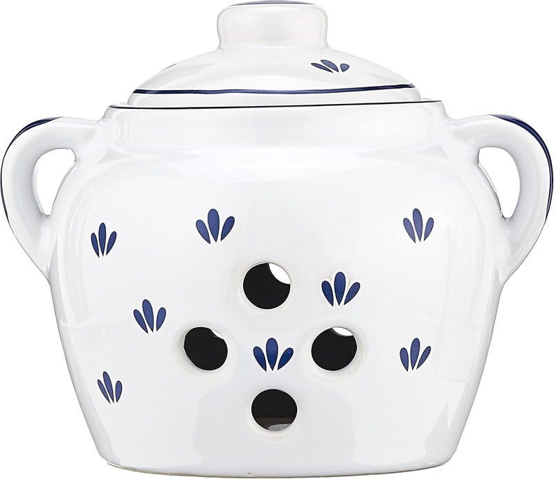 Norpro 5-Inch Ceramic Garlic Keeper - Image 1