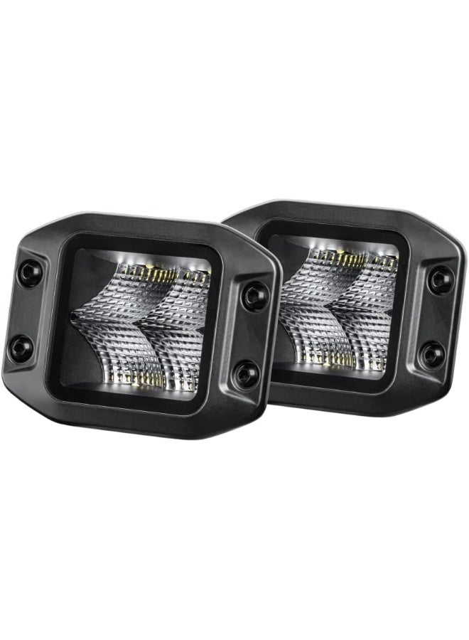 HELLA 1FA 358 176-831 LED-Spotlight - Cube Kit 3.2" - 12/24V - Fitting - Short distance lighting - Cable: 500mm - Image 1