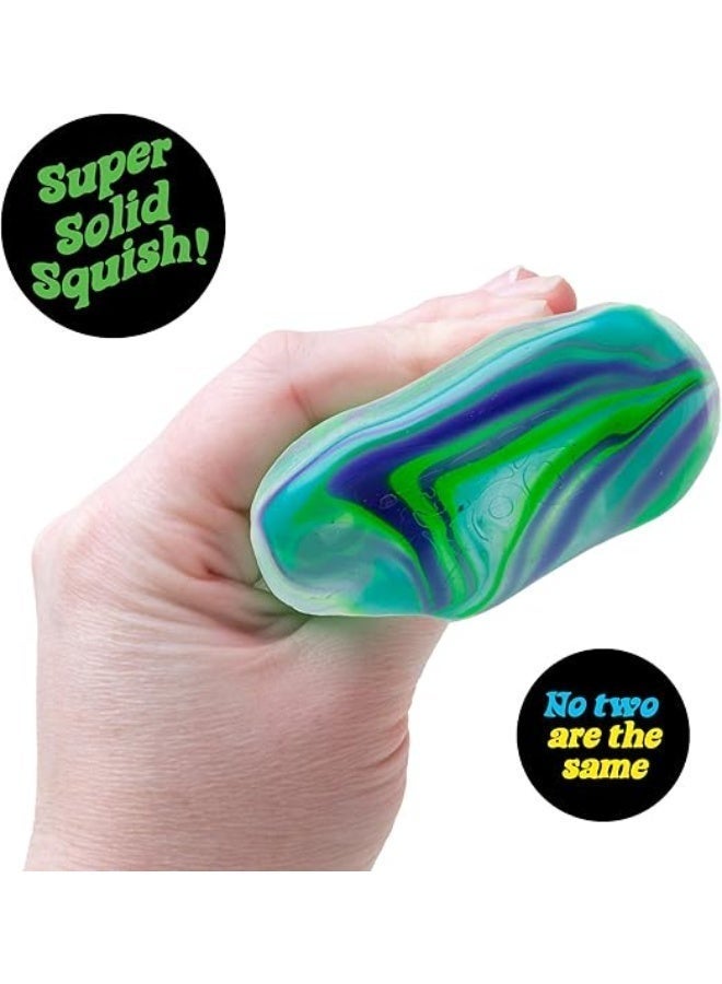 Schylling Needoh Swirl - Sensory Toy with a Super Solid Squish - Unique, Swirling Color Blend - Ages 3 and Up (Green) - Image 2