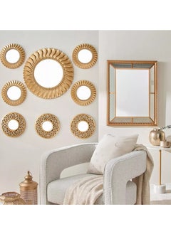 Home Box Faiz 3-Piece Decorative Mirror Set - 25 cm  - Image 4