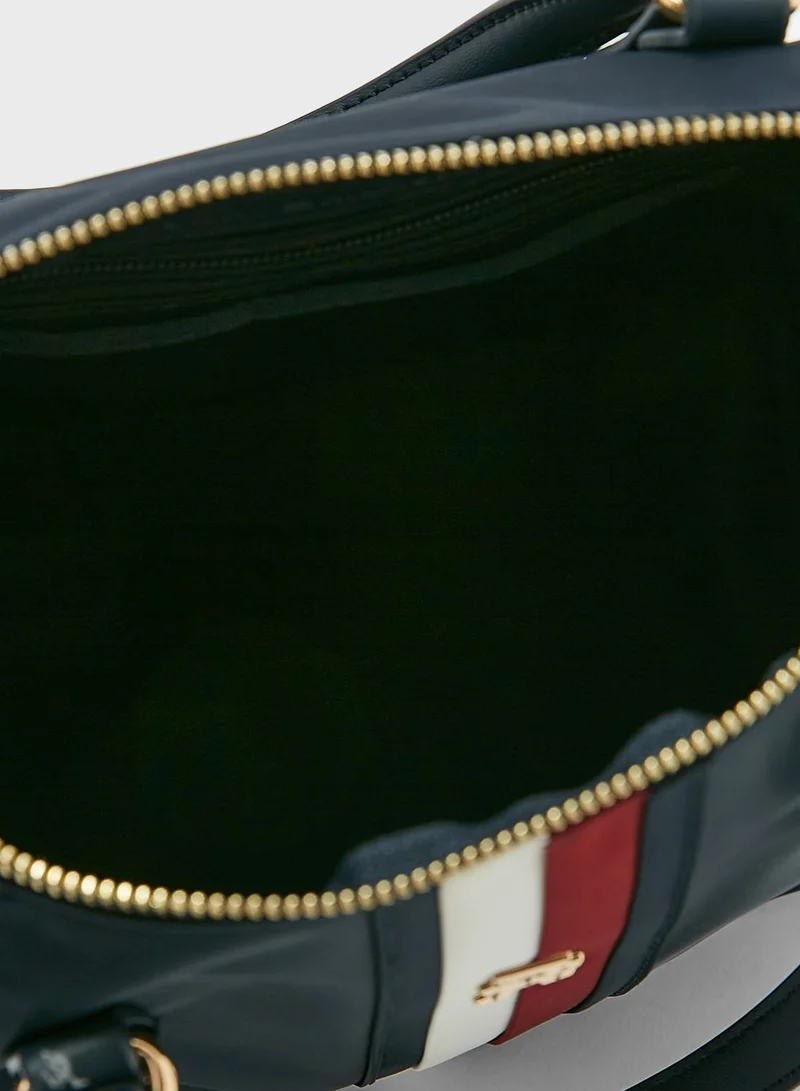 TOMMY HILFIGER Poppy Top Handle Small Tote Bag