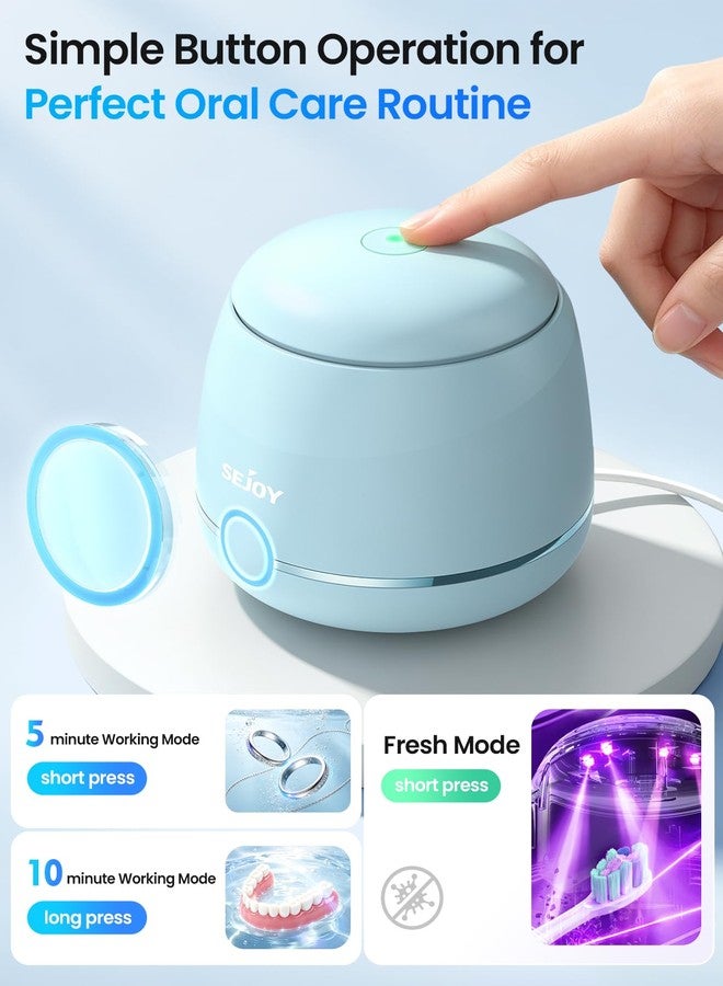 SEJOY Ultrasonic Cleaner for Retainers, Invisalign & Jewelry - Image 5