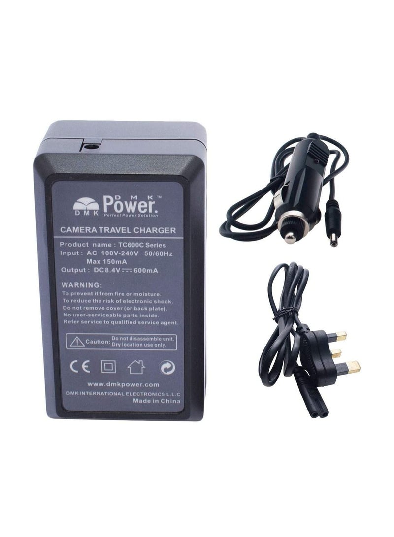 DMK Power NB-11L Battery Charger TC600C Compatible with Canon A2300 A2500 A3400 A4000 ELPH 110 115 130 320 HS etc Cameras - Image 2