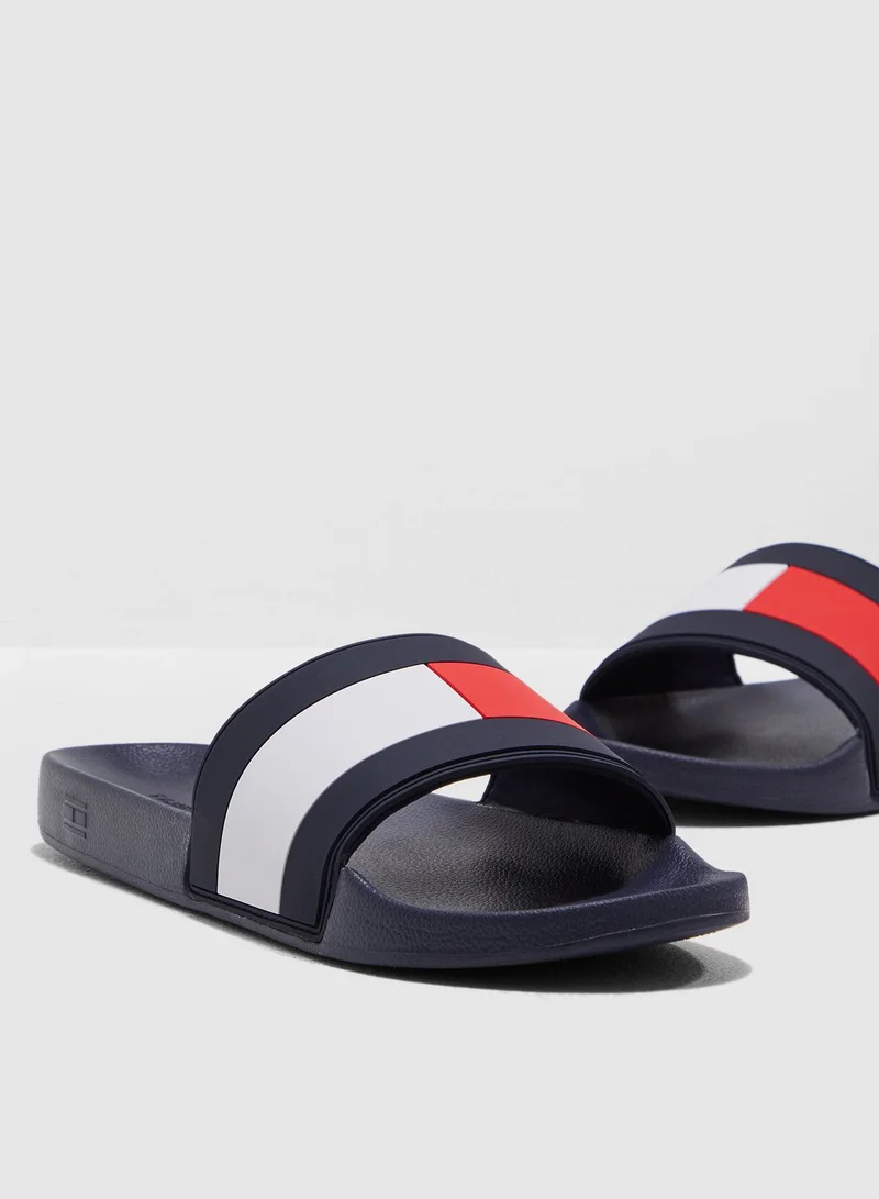 TOMMY HILFIGER Essential Flag Pool Slides