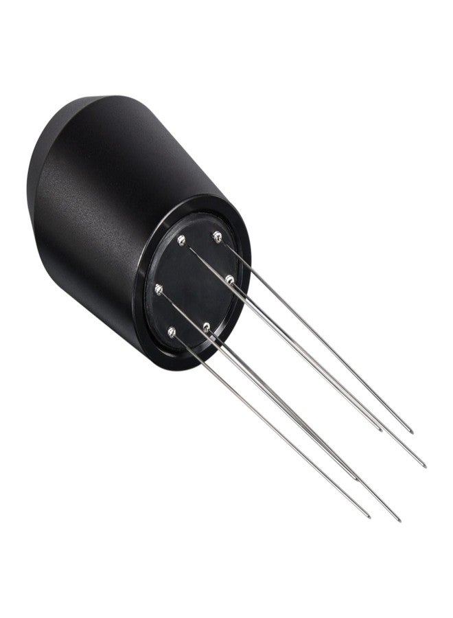 MATOW WDT Espresso Distribution Tool, MATOW 6 Prongs Coffee Needle Distribution Tool with Stand - Needle Espresso Distribution Stirrer - 0.4mm Thick Wires - Anodized Aluminum Handle and Stand - Image 5