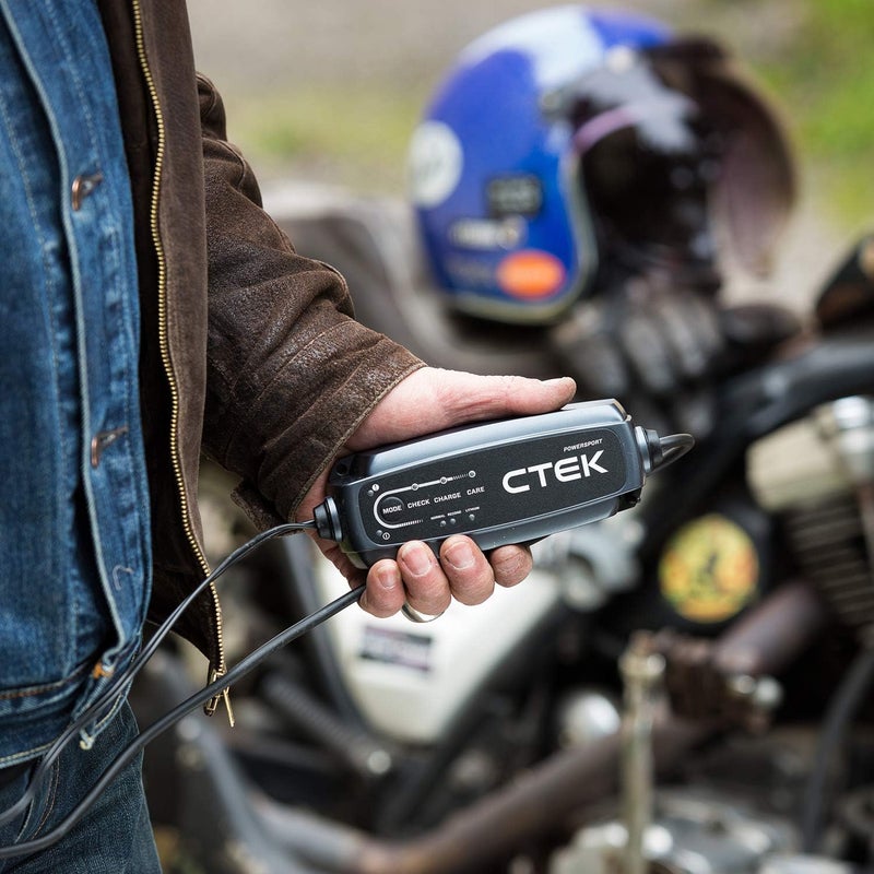 CTEK CT5 Powersport 12V Battery Charger for Motorcycles, ATVs, and Jet Skis - Lead-Acid and Lithium Batteries - Image 5