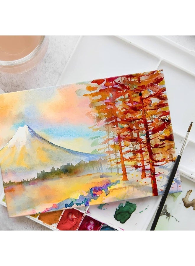 BPA® Artist painting canvas panels - 6x6 inch / 12 pack - triple primed cotton canvas boards for oil & acrylic painting - Image 5