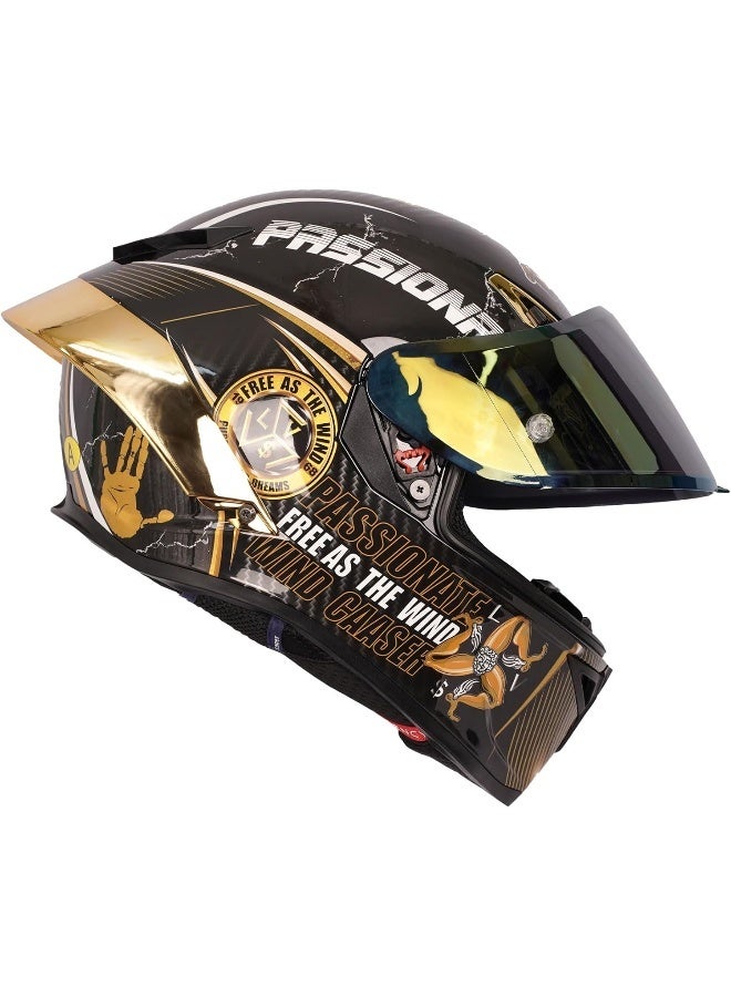 خوذة دراجة نارية كاملة الوجه من سلسلة الشغف - Image 2